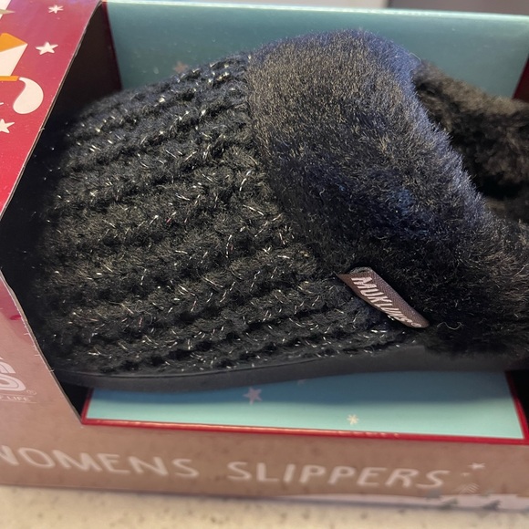 Muk Luks - Suzanne Black Mules - Sz Small - 5-6 (NWB) - Picture 5 of 8